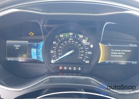 2014 Ford Fusion Se из США, поврежденный, VIN 3FA6P0HD5ER273039